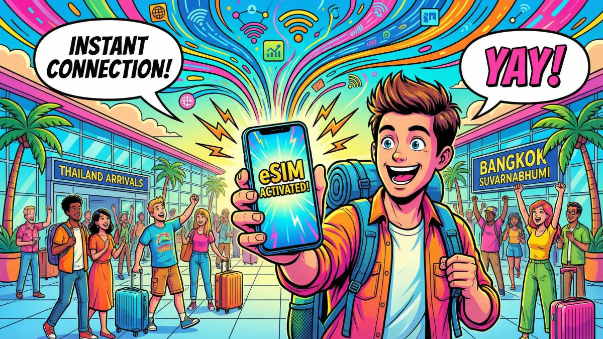 Beste eSIM für Thailand 2026: Airalo, Holafly & lokale SIM im Vergleich